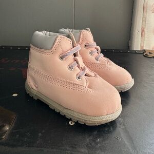 Timberland Pink Baby Boots
